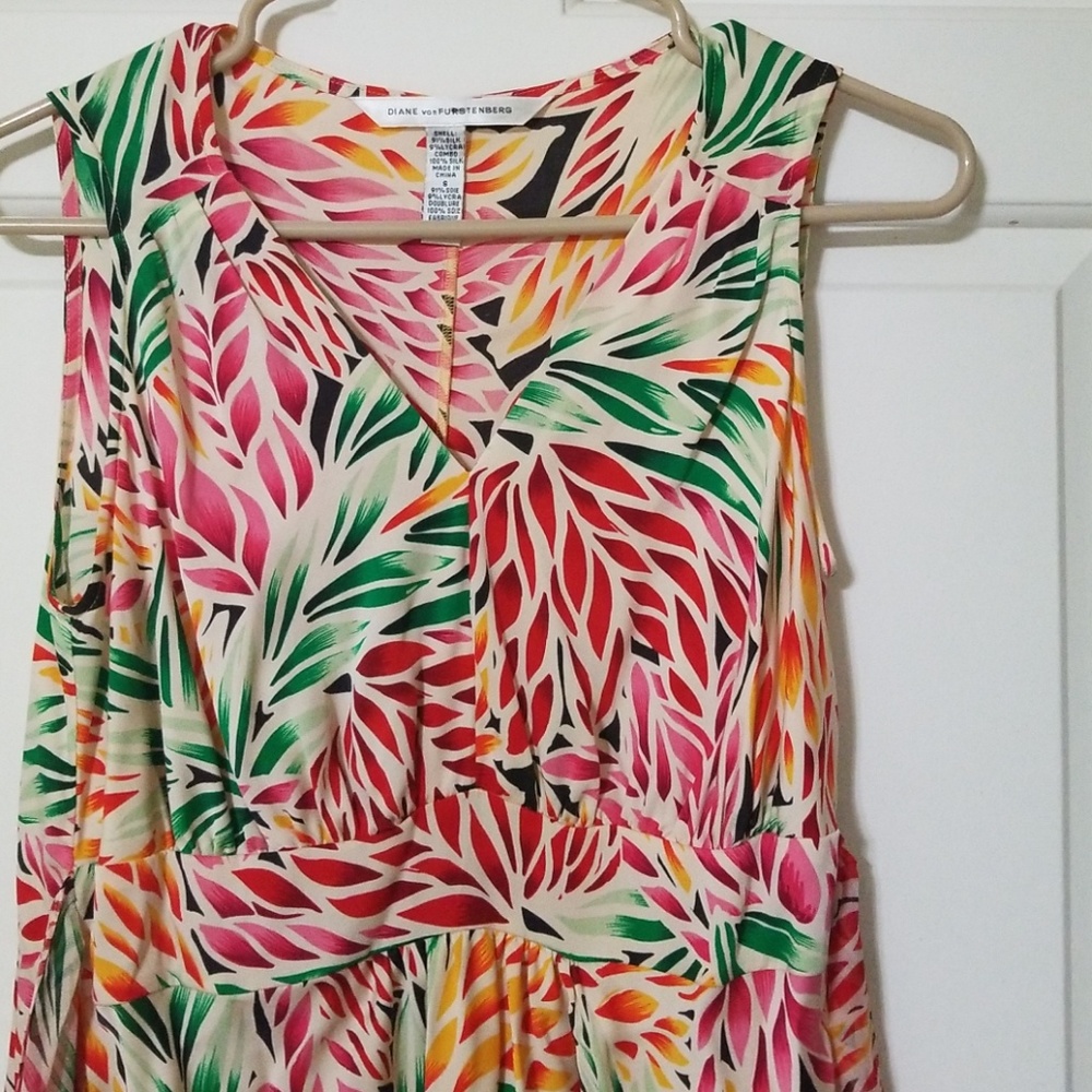 Diane Von Furstenberg Spring dress.